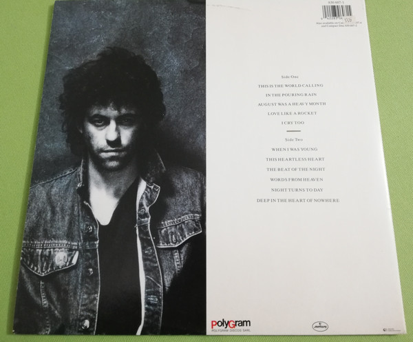 Bob Geldof - Deep In The Heart Of Nowhere | Mercury (830 607-1) - 2