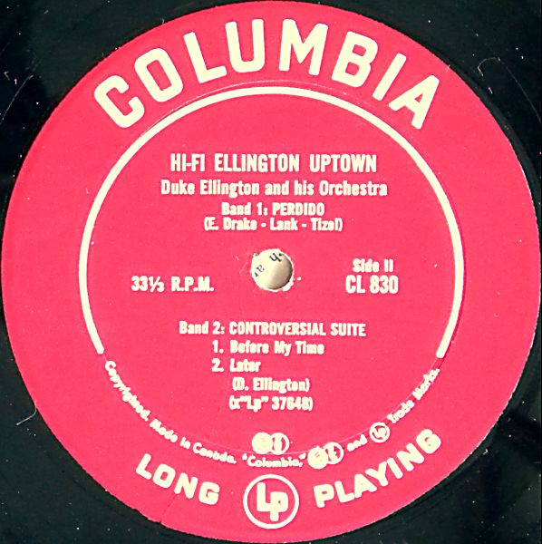 Duke Ellington And His Orchestra - Hi-Fi Ellington Uptown | Columbia (CL 830) - 4 Duke Ellington And His Orchestra - Hi-Fi Ellington Uptown | Columbia (CL 830) - 4