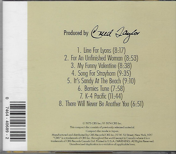 Gerry Mulligan / Chet Baker - Carnegie Hall Concert | Columbia (ZGK 40689) - 2 Gerry Mulligan / Chet Baker - Carnegie Hall Concert | Columbia (ZGK 40689) - 2