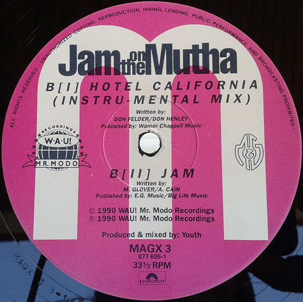 Jam On The Mutha - Hotel California | M&G (MAGX 3) - 3