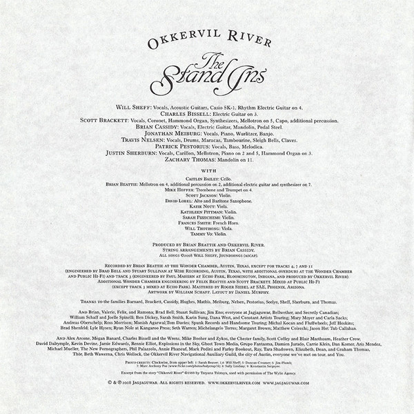 Okkervil River - The Stand Ins | Jagjaguwar (JAG 124) - 3 Okkervil River - The Stand Ins | Jagjaguwar (JAG 124) - 3