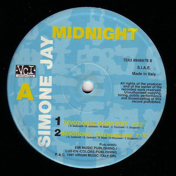 Simone Jay - Midnight | VCI Recordings (7243 894 6676 8) - 2 Simone Jay - Midnight | VCI Recordings (7243 894 6676 8) - 2
