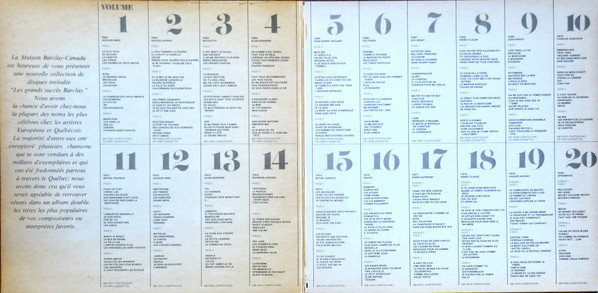 Robert Charlebois - Les Grands Succès Barclay Vol. 21 | Barclay (75021) - 2 Robert Charlebois - Les Grands Succès Barclay Vol. 21 | Barclay (75021) - 2