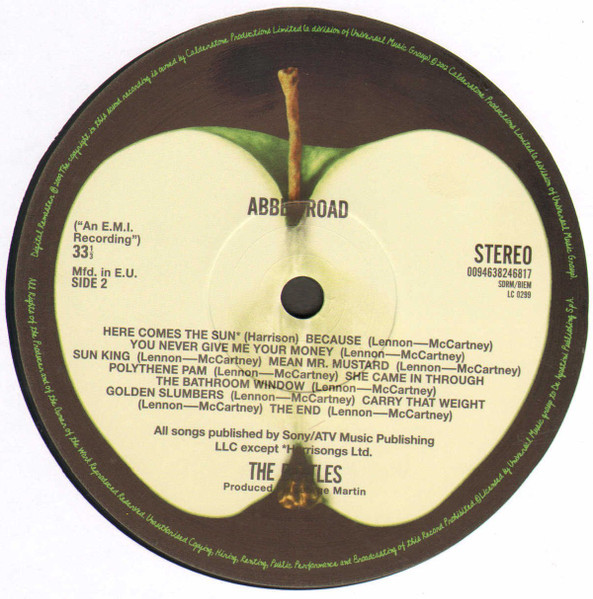 The Beatles - Abbey Road | Apple Records (PCS 7088) - 4