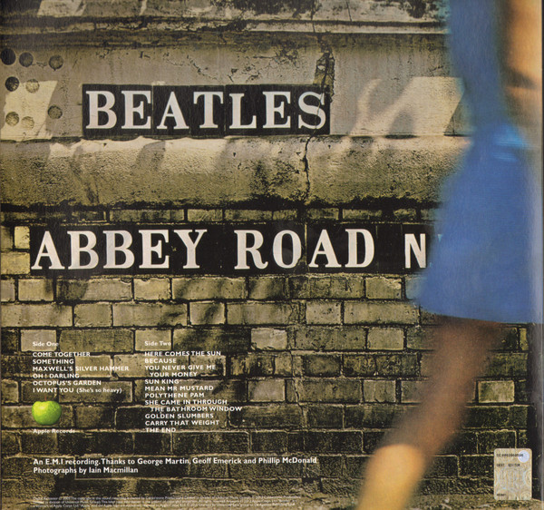 The Beatles - Abbey Road | Apple Records (PCS 7088) - 2