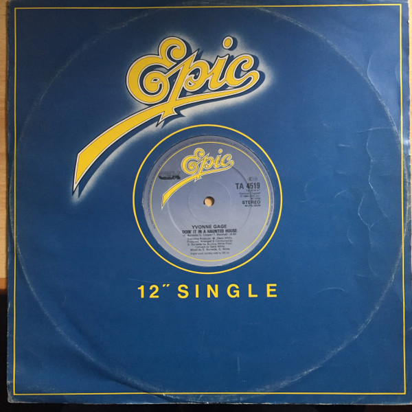 Yvonne Gage - Doin' It In A Haunted House | Epic (TA 4519)