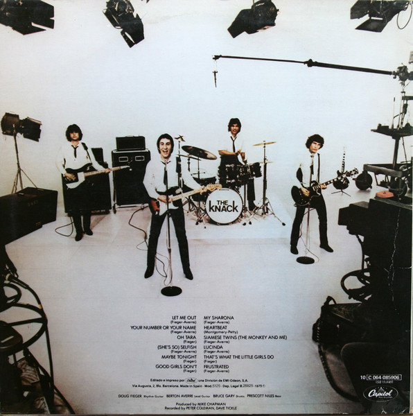 The Knack - Get The Knack | Capitol Records (10 C 064-085906) - 2