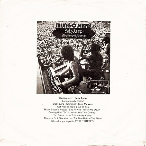Mungo Jerry - You Don't Have To Be In The Army / She Rowed | Pye Records (10 469 AT) - 2
