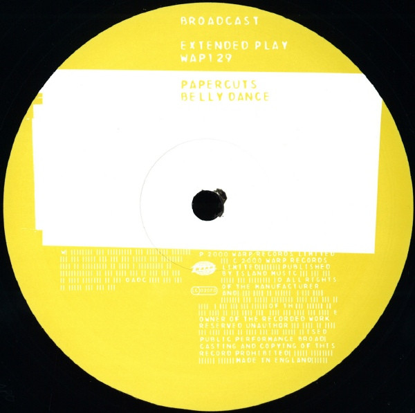 Broadcast - Extended Play | Warp Records (WAP129) - 3 Broadcast - Extended Play | Warp Records (WAP129) - 3