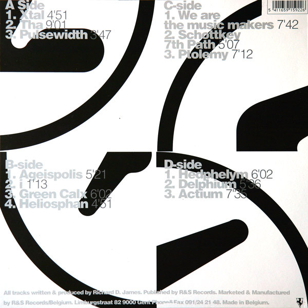 Aphex Twin - Selected Ambient Works 85-92 | Apollo (AMB LP 3922) - 2 Aphex Twin - Selected Ambient Works 85-92 | Apollo (AMB LP 3922) - 2