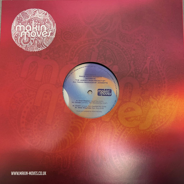 Javonntte - The Jamesey Mars Project EP | Makin' Moves (MAKINEP014)