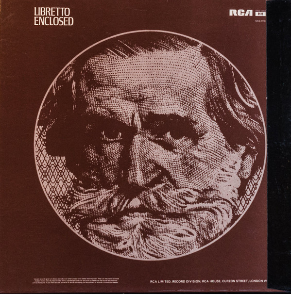 Giuseppe Verdi  -  Martina Arroyo , Placido Domingo , Sherrill Milnes , Ruggero Raimondi , James Levine , New Philharmonia Orchestra • John Alldis Choir - I Vespri Siciliani | RCA Red Seal (ARL4-0370) - 2