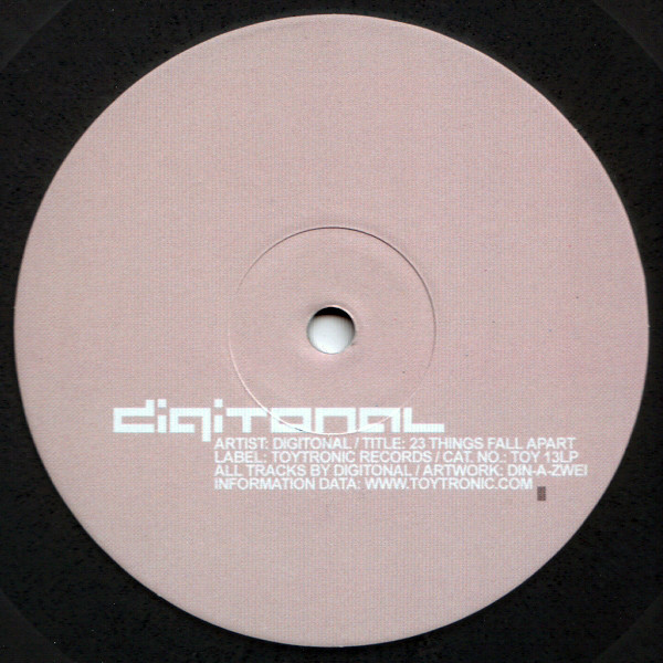 Digitonal - 23 Things Fall Apart | Toytronic (toy 13 lp) - 3