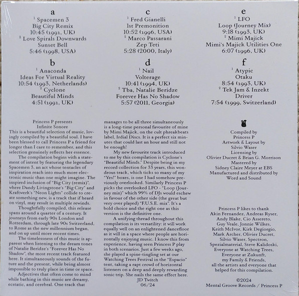 Princess P - Infinite Sonore | Princess P (Princess2) - 2 Princess P - Infinite Sonore | Princess P (Princess2) - 2