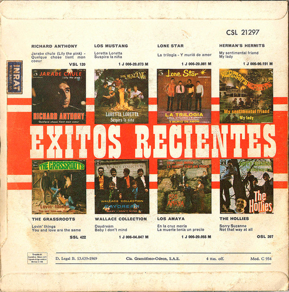 Matt Monro - No Puedo Quitar Mis Ojos De Ti / Nacida Libre | Capitol Records (CSL 21297) - 2