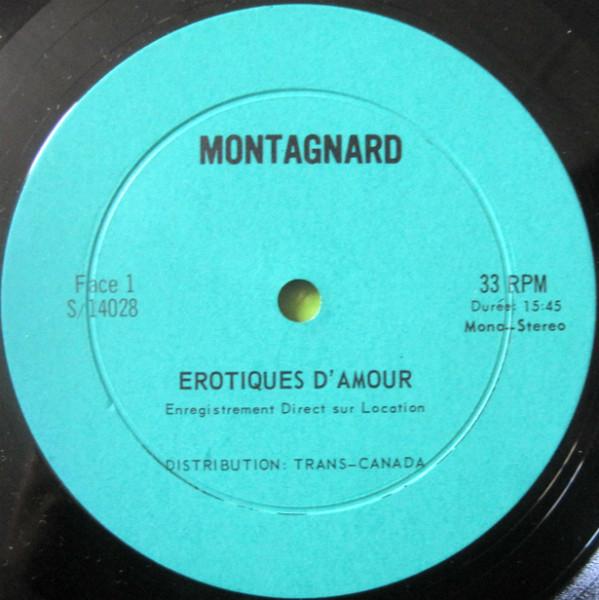 Unknown Artist - Erotiques D'amor - Sons Authentiques De Sex (Erotic Love - Authentic Sounds Of Sex) | Montagnard (14028) - 3