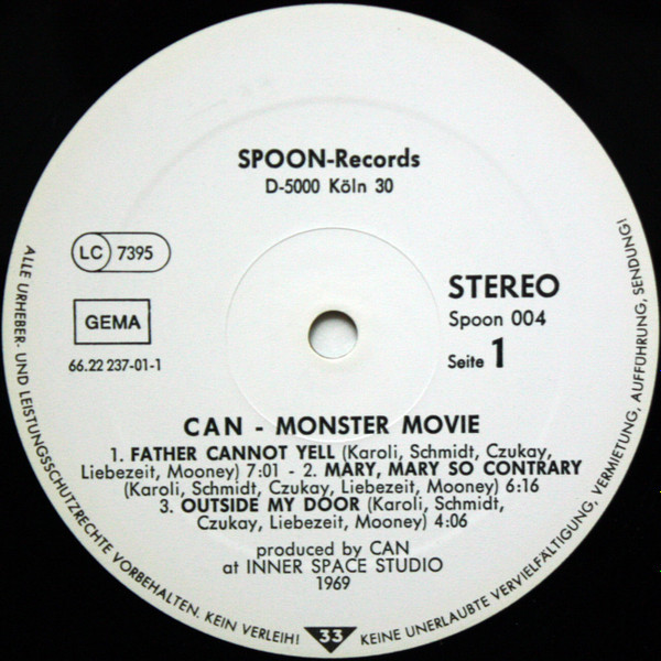 Can - Monster Movie | Spoon Records (SPOON 004) - 3 Can - Monster Movie | Spoon Records (SPOON 004) - 3