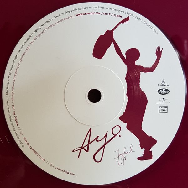 Ayo - Joyful | Mercury Records (538889-1) - 3