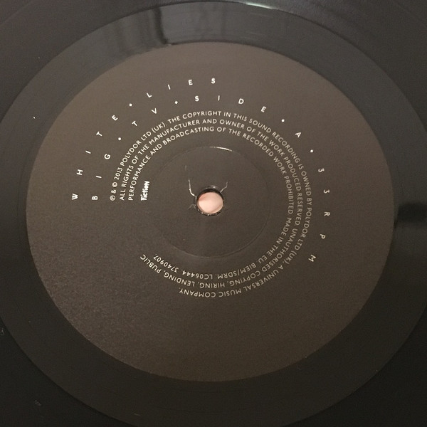 White Lies - Big TV | Fiction Records (3740907) - 3 White Lies - Big TV | Fiction Records (3740907) - 3