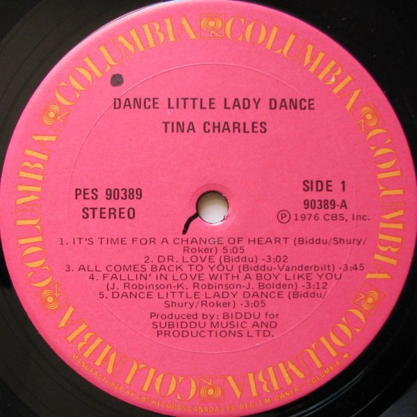 Tina Charles - Dance Little Lady | Columbia (PES 90389) - 3 Tina Charles - Dance Little Lady | Columbia (PES 90389) - 3