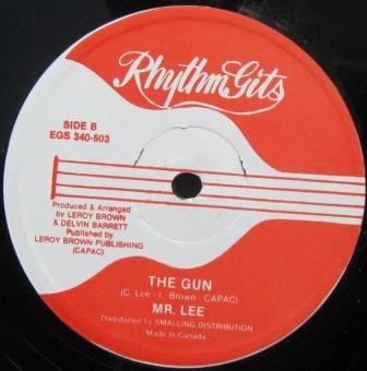 Mr. Lee - Reggae Music / The Gun | Rhythm Gits (EGS 340-503)