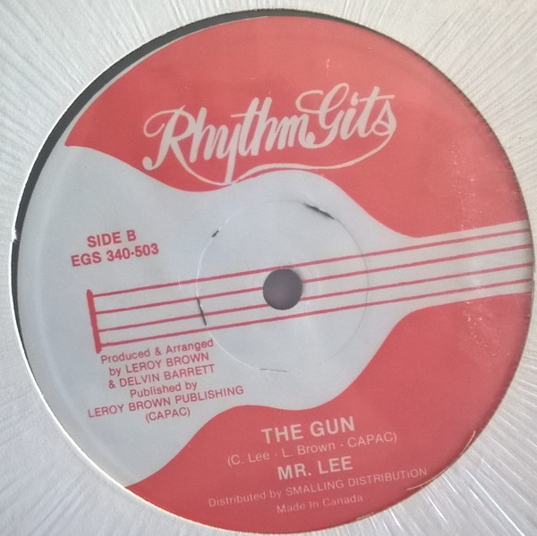 Mr. Lee - Reggae Music / The Gun | Rhythm Gits (EGS 340-503) - 3 Mr. Lee - Reggae Music / The Gun | Rhythm Gits (EGS 340-503) - 3