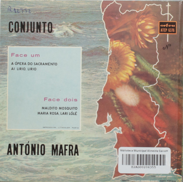 Conjunto António Mafra - A Ópera Do Sacramento | Orfeu (ATEP 6376) - 3