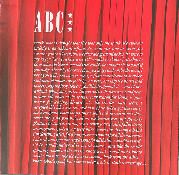 ABC - The Lexicon Of Love | Neutron Records (NTRS401) - 3 ABC - The Lexicon Of Love | Neutron Records (NTRS401) - 3