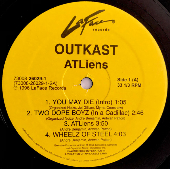 OutKast - ATLiens | LaFace Records (73008-26029-1) - 3 OutKast - ATLiens | LaFace Records (73008-26029-1) - 3