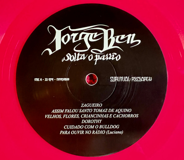 Jorge Ben - Solta O Pavão | Survival Research (SVVRCH009CV) - 3