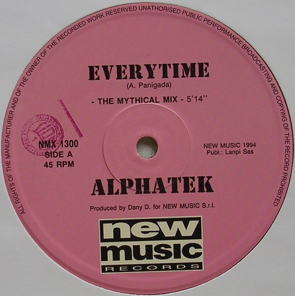 Alphatek - Everytime | New Music International (NMX 1300) - 3