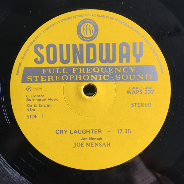 Joe Mensah - Joe Mensah | Soundway (SNDWLP081) - 3