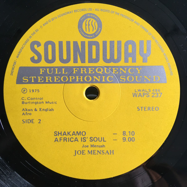 Joe Mensah - Joe Mensah | Soundway (SNDWLP081) - 4