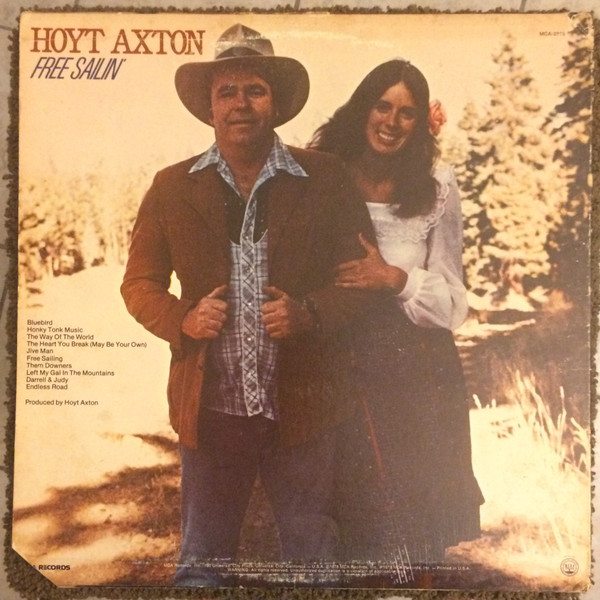 Hoyt Axton - Free Sailin' | MCA Records (MCA-2319) - 2 Hoyt Axton - Free Sailin' | MCA Records (MCA-2319) - 2