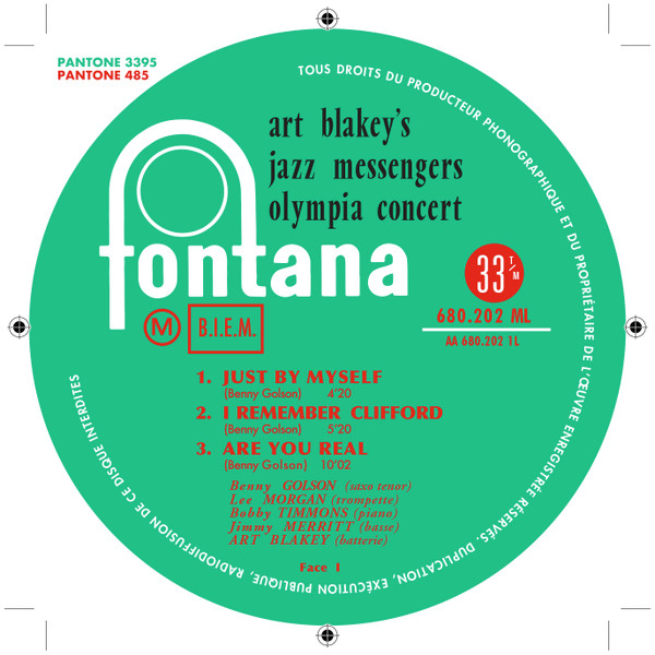 Art Blakey & The Jazz Messengers - Olympia Concert | Sam Records (SRLP28) - 3