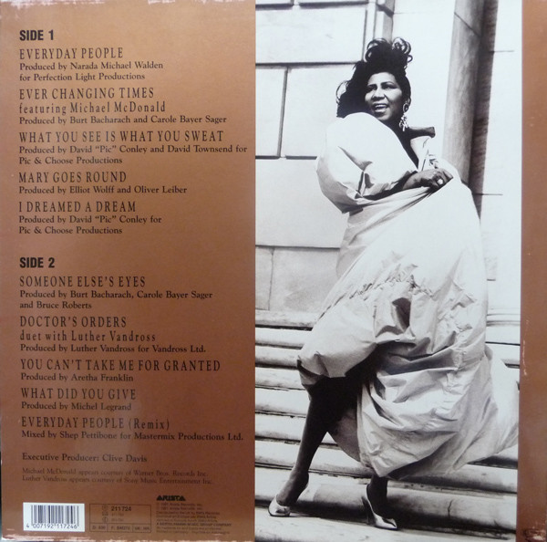 Aretha Franklin - What You See Is What You Sweat | Arista (211 724)