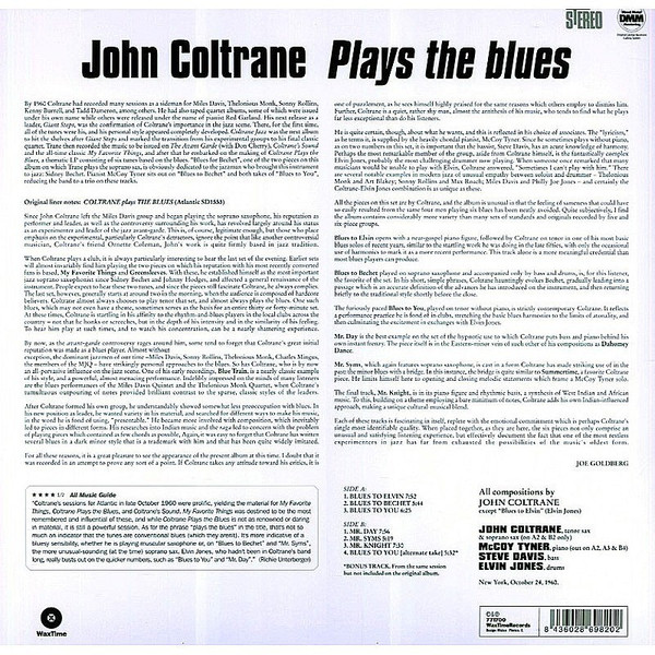 John Coltrane - Coltrane Plays The Blues LP | WaxTime (771700) - 2