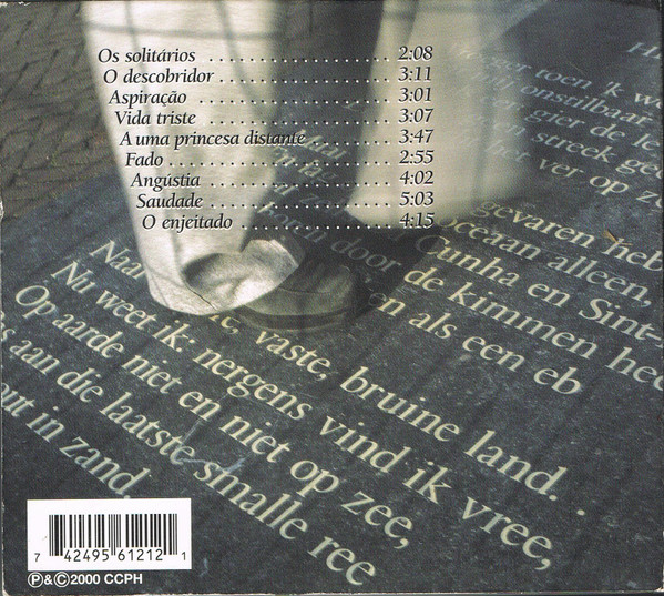 Cristina Branco - Canta Slauerhoff | Harmonia Mundi (CCPH003) - 3 Cristina Branco - Canta Slauerhoff | Harmonia Mundi (CCPH003) - 3