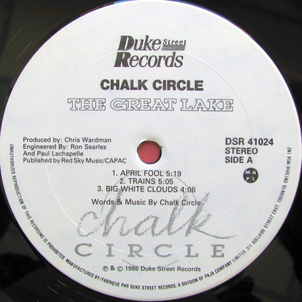 Chalk Circle - The Great Lake | Duke Street Records (DSR 41024) - 3 Chalk Circle - The Great Lake | Duke Street Records (DSR 41024) - 3