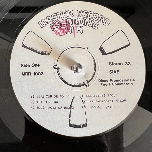 George Masso & Carlo Bagnoli With Sante Palumbo , Attilio Zanchi , Carlo Sola - Roots | Master Record Recording Hi Fi (MRR 1003) - 3 George Masso & Carlo Bagnoli With Sante Palumbo , Attilio Zanchi , Carlo Sola - Roots | Master Record Recording Hi Fi (MRR 1003) - 3