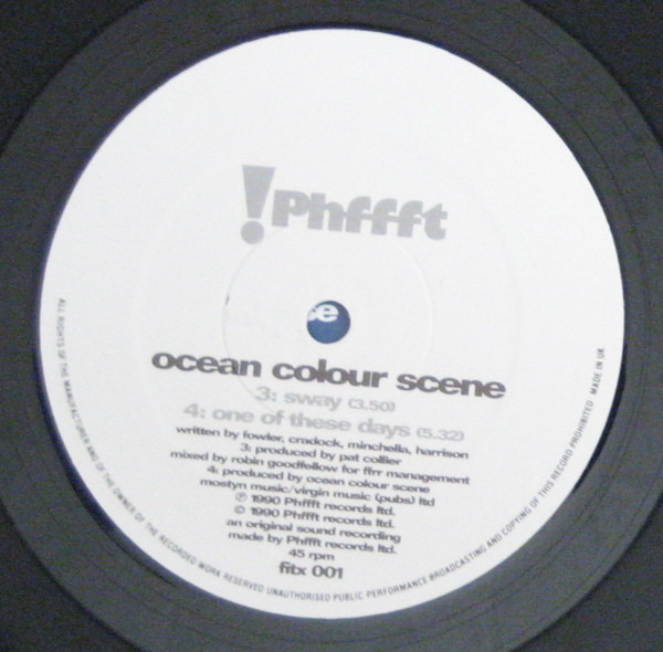 Ocean Colour Scene - Sway | Phffft (fitx 001) - 4