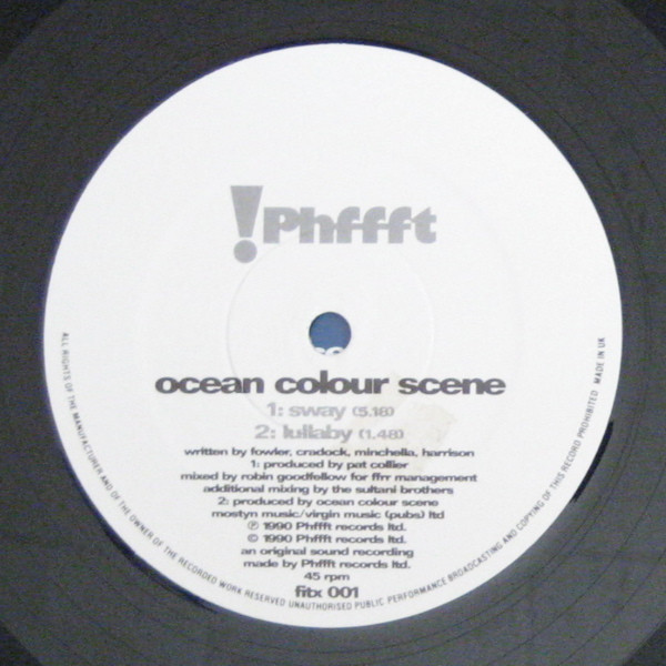 Ocean Colour Scene - Sway | Phffft (fitx 001) - 3