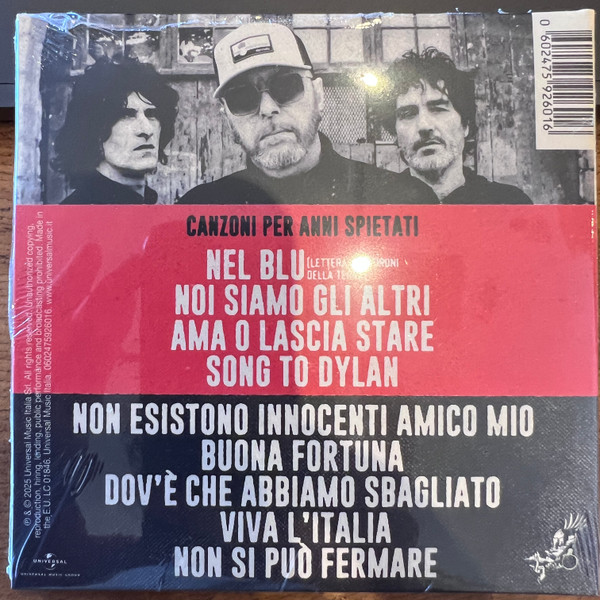 Negrita - Canzoni Per Anni Spietati | Universal Music Italia s.r.l. (7592601) - 2