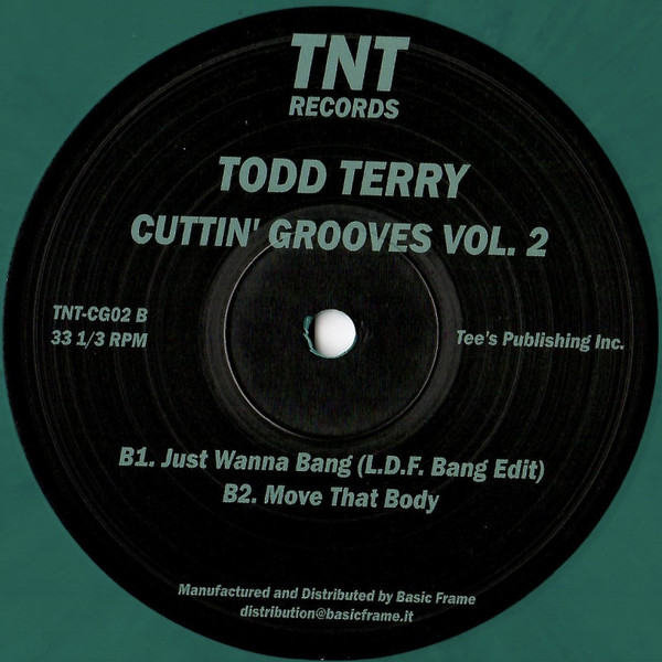 Todd Terry - Cuttin' Grooves Vol. 2 | TNT Records (TNT-CG02) - 2 Todd Terry - Cuttin' Grooves Vol. 2 | TNT Records (TNT-CG02) - 2