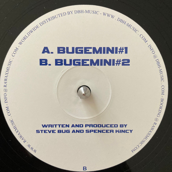 Steve Bug & Gemini - The Lost Trax | Chiwax (CHIWAX036) - 2