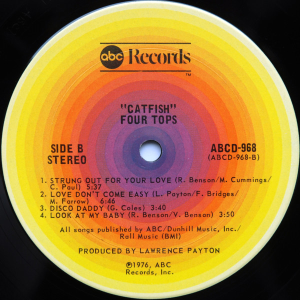 Four Tops - Catfish | ABC Records (ABCD-968) - 2