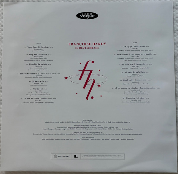 Françoise Hardy - Françoise Hardy In Deutschland | Sony Music (19802908641) - 4