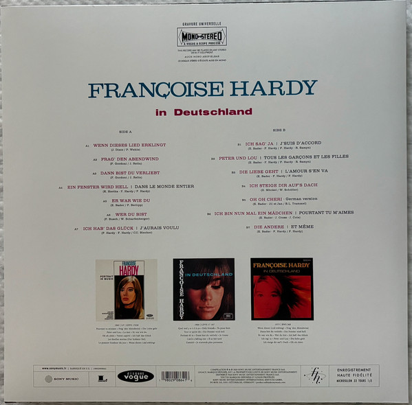 Françoise Hardy - Françoise Hardy In Deutschland | Sony Music (19802908641) - 2