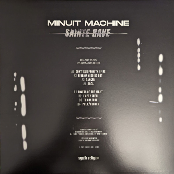 Minuit Machine - Sainte Rave | Synth Religion (SR021) - 2