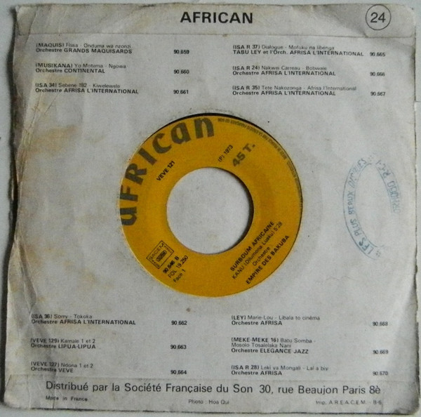 Empire Bakuba - Kanu / Mama N'Isola | African (90.646 B) - 2
